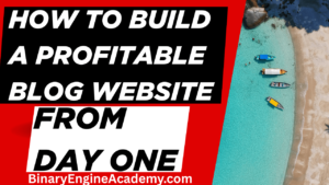 How to Build a Profitable Blog Website From Day One
