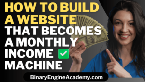 How to Build a Website That Becomes a Monthly Income Machine