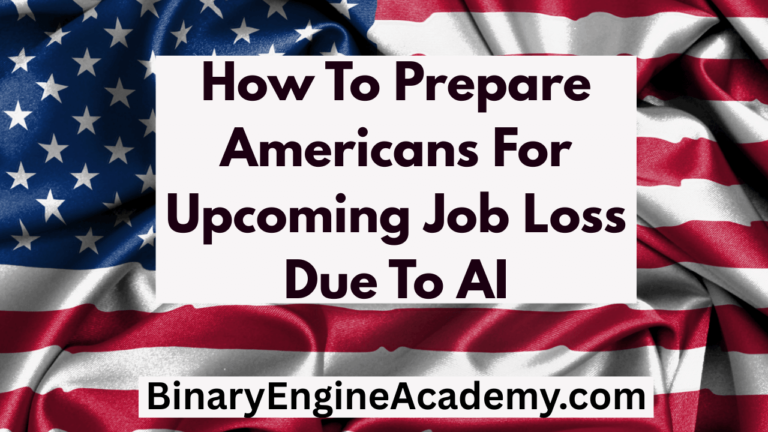 How to Prepare Americans for Upcoming Job Loss Due to AI